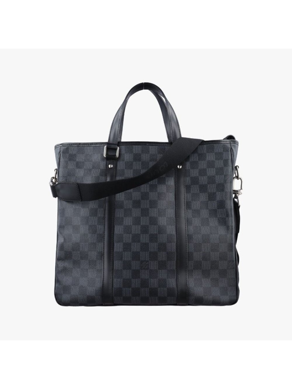 Louis Vuitton Tadao Graphite Damier Shoulder Bag